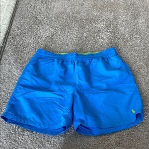 Polo by Ralph Lauren Blue Swim Trunks Quick-Dry Elastic Waist